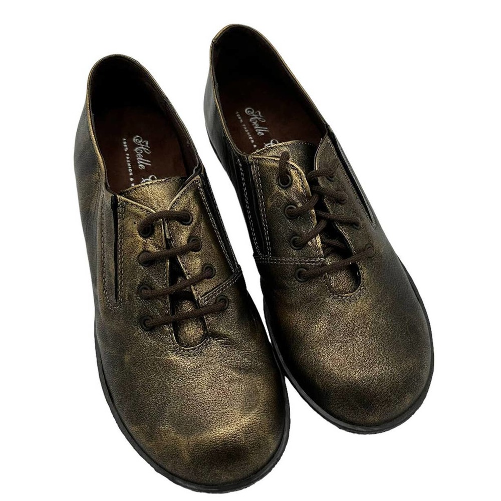 HELLE COMFORT PIPPA BRONZE FASHION & WELLNESS SHOES SIZE 6.5